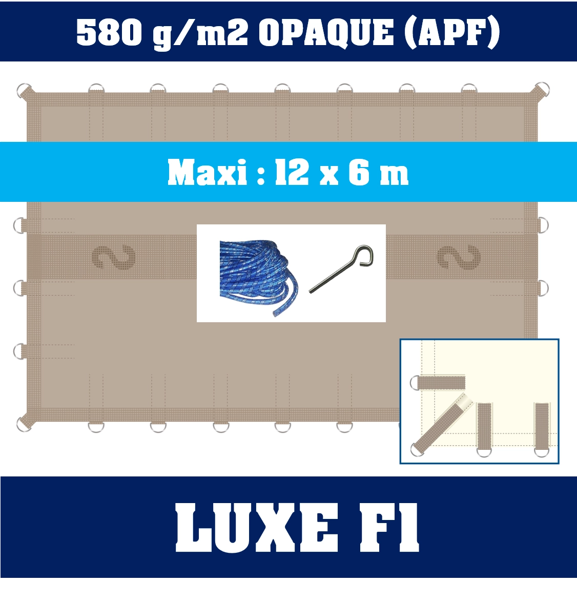 Bâche Luxe Sur-mesure 1 Bâche Luxe Sur-mesure