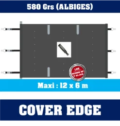 Bâche à Barres 4S Cover Edge Irricover