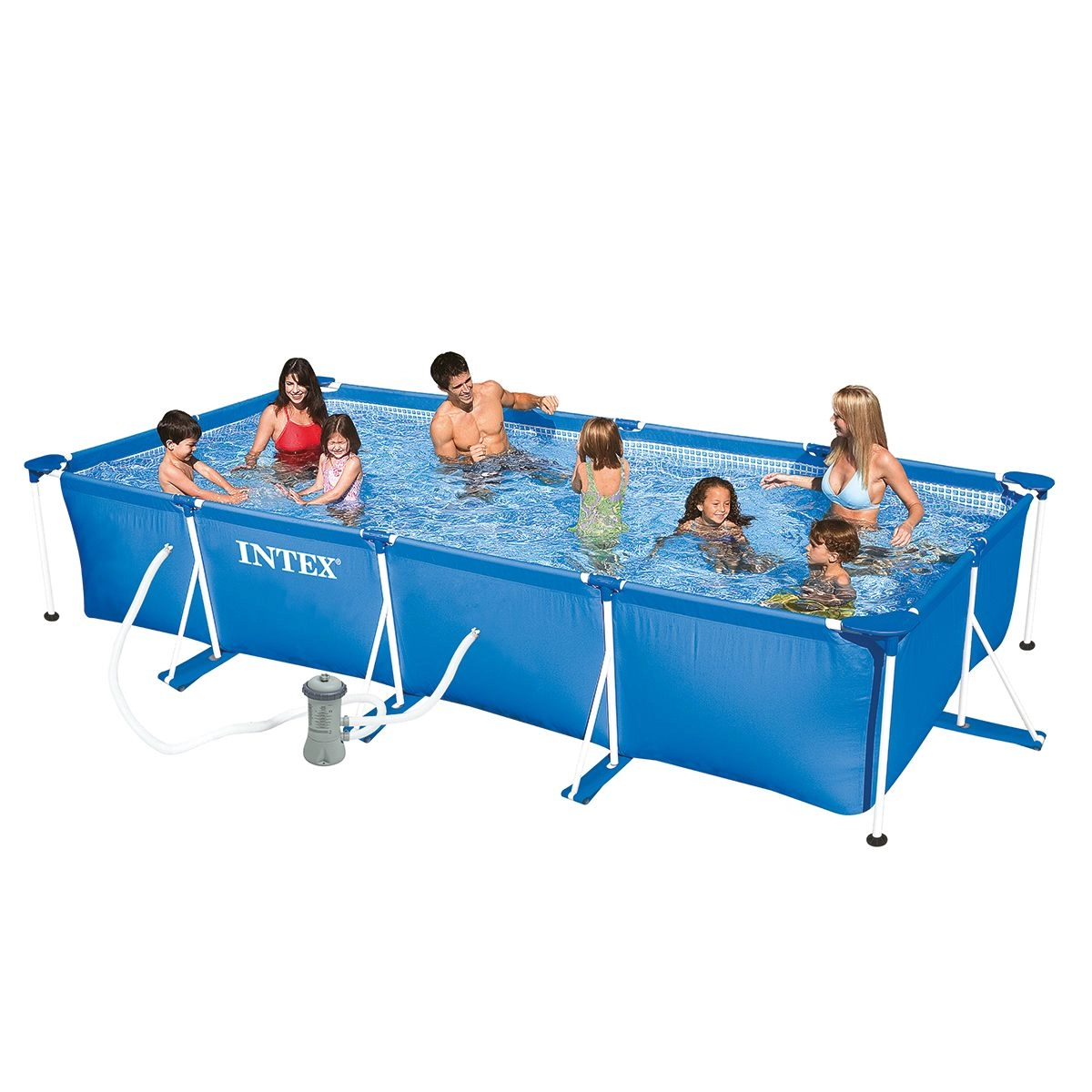 Piscine Hors-sol Tubulaire Metal Frame Junior Intex