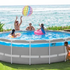 Piscine Hors-sol Clearview Ø4,88 X 1,22 M Intex -Piscine Soleil 434947 imgWEB Piscine Prism Clearview 488x122 8 8be7