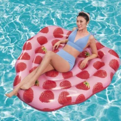 Matelas Gonflable ?le Framboise Bestway -Piscine Soleil 436376 imgWEB Ile framboise 6 16a5