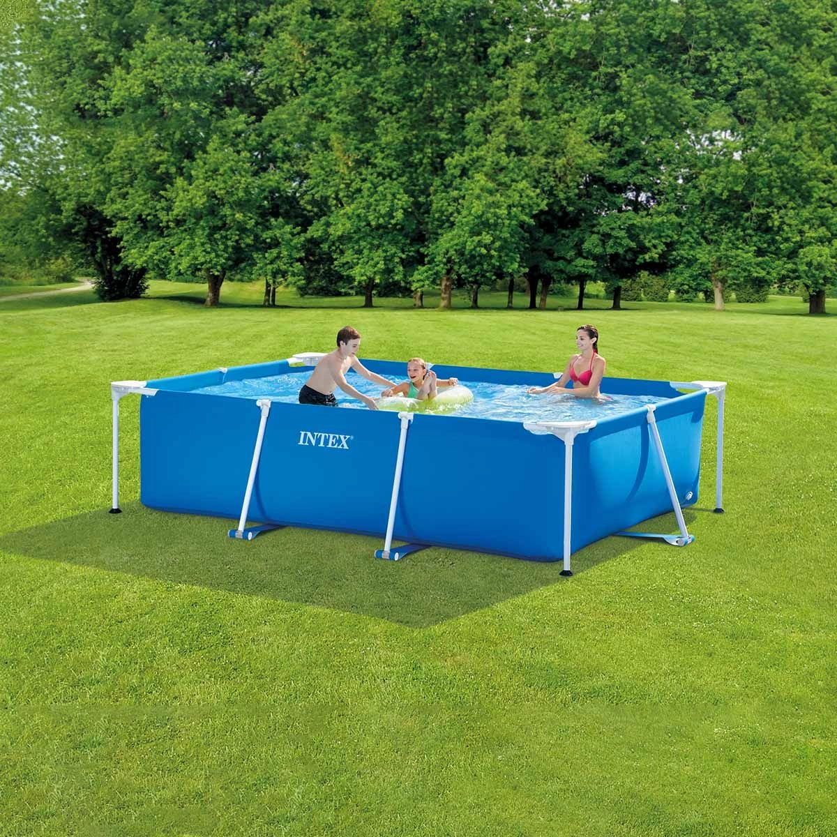 Piscine Hors-sol Rectangle 3 X 2 X 0,75 M Intex 3 Piscine Hors-sol Rectangle 3 X 2 X 0,75 M Intex – Image 3